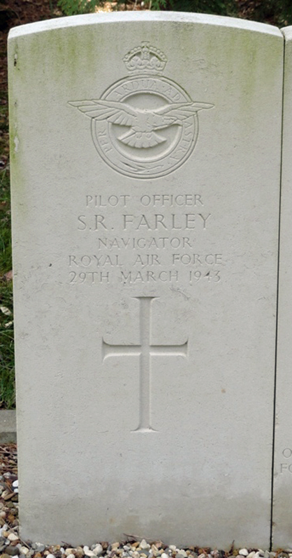 P/O Stanley Robert Farley<br/><br /><br />died March 29th, 1943
